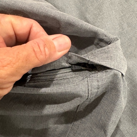 Reel Legends Performance Conversion Pants To Shorts Mens Grey Size XL 40/42 - Picture 7 of 8